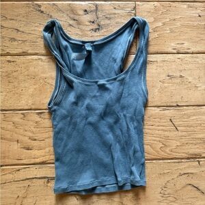 Skims Blue Tank Top